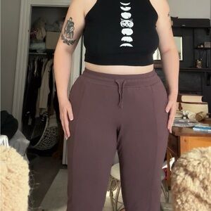Women's Maroon Joggers